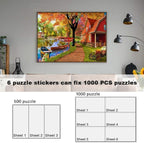 24 Puzzle Saver Sheets, Puzzle Glue Sheets - Image 6