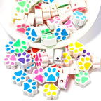 100pcs Mixed Polymer Clay Spacer Beads - Image 6