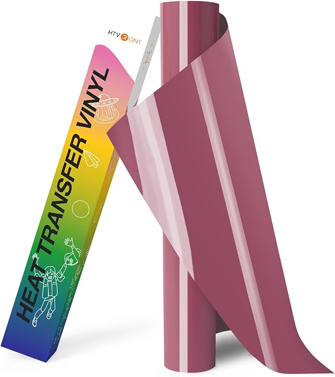 HTVRONT HTV Vinyl Roll Heat Transfer Vinyl by HTVRONT