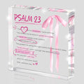 Pink Bow Room Decor, Valentines Day Decor, Inspirational Bible Verse Quotes by MUZRUYOU