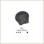 Artecho Black Acrylic Paint, Lamp Black Paint Tubes, Art Craft Paints - Image 2