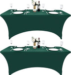 2-Pack 8ft Spandex Table Covers by Unknown
