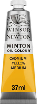 Winsor & Newton Winton Oil Color, 37ml Tube, Cadmium Yellow Medium by WinsorNewton