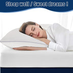 Piwaal Bed Pillows for Sleeping 2 Pack, Standard Size Pillows Set of 2 - Image 6