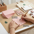 6 Pack 4"x6" Pale Pink Rubber Stamp Carving Blocks Rubber Carved Brick - Image 6