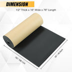78" Long Neoprene Foam Rubber Sheet - Image 2
