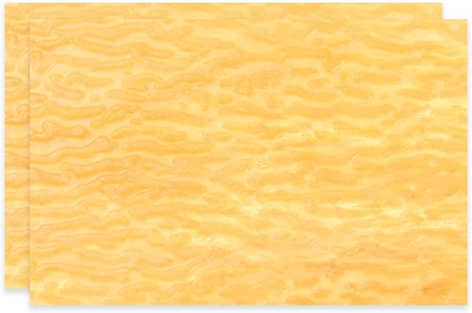 PATIKIL 4 x 6 Inch Transparent Stained Glass Sheets, 2 Sheets Mosaic Glass by PATIKIL