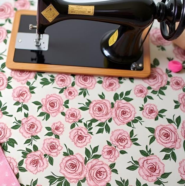 Light Weight Natural Cotton Fabric by The Yard DIY Making Supplies Quilting - Image 4
