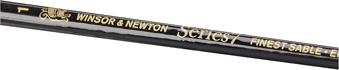 Winsor & Newton Series 7 Kolinsky Sable Brush, Round SH #1 - Image 2