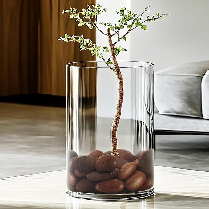 YISZM Rocks for Plant 5lbs, High Polished Decorative Stones Vase Filler Fish - Image 5