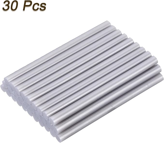 uxcell 30pcs Mini Hot Glue Gun Sticks 4-inch x 0.27-inch High Sticky Small Hot - Image 3