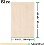 Basswood Sheets 24 Pack, 3mm Basswood - Image 2