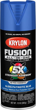 Krylon Fusion All-In-One Gloss Spray Paint & Primer, Patriotic Blue by Krylon%C2%AE