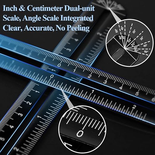 16-Sided Multi Angle Measuring Ruler, Angle Finder - Image 4