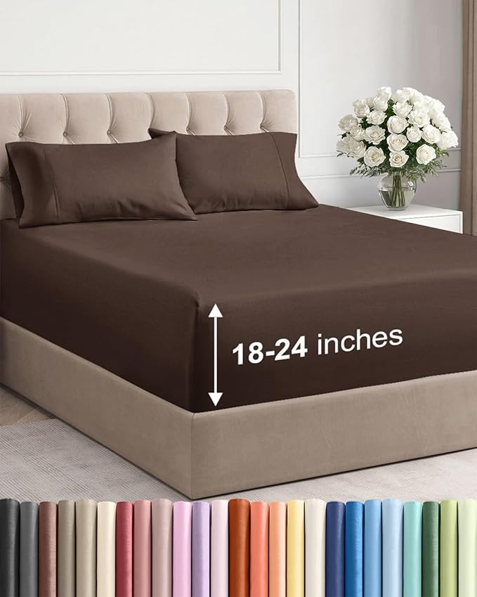 Extra Deep King Sheet Set by CGKUnlimited