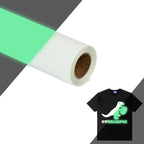 HTVVETUR Glow in The Dark HTV Heat Transfer Vinyl Roll 12 Inch by 10 Feet Iron by HTVVETUR