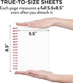 ARTEZA Watercolor Paper, 30 Sheets Each, 5.5x8.5 Inches Watercolor Pad - Image 4