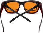 Eyekepper Mens Fit Over Blue Light Blocking Glasses Computer Gaming Eyeglasses - Image 3