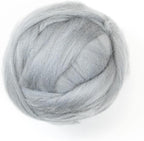 Colored Natural Wool roving, 8 OZ. Best Wool by Kondoosnaturalfibers