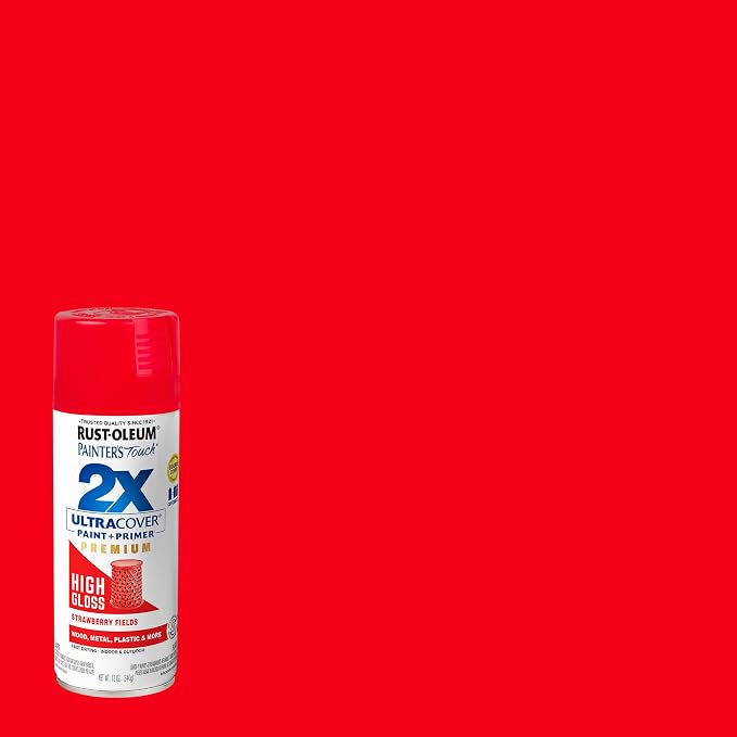 Rust-Oleum 331180 Painter's Touch 2X Ultra Cover Spray Paint, 12 oz, High Gloss - Image 2