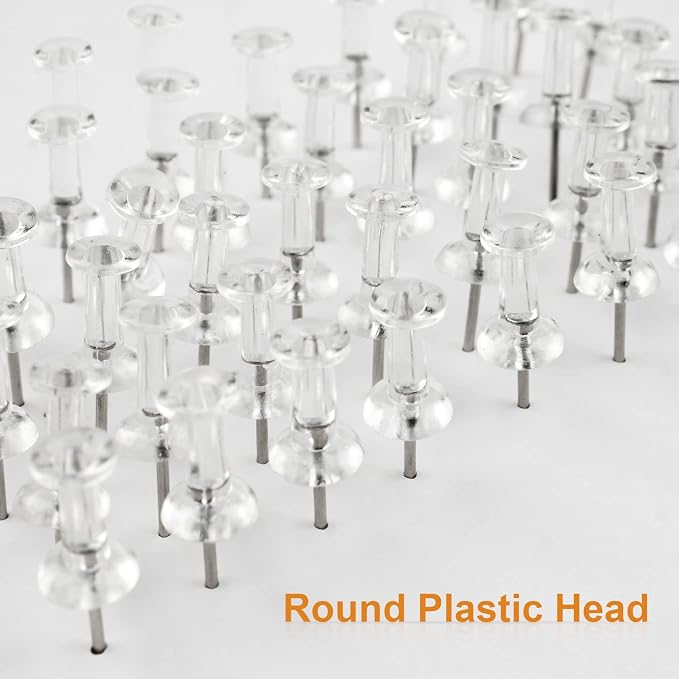 400Pcs Push Pins, Stick Pins Thumb Tacks - Image 4