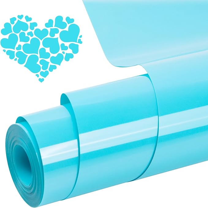 Heat Transfer Vinyl Turquoise, 12Inches×20FT Iron on by Unknown