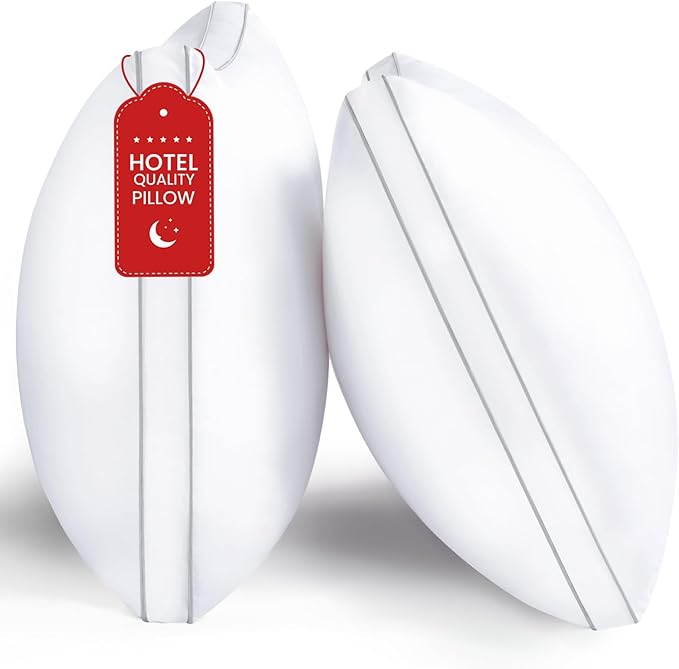 ROUMEA Pillows Standard Size Set of 2, Bed Pillows by ROUMEA
