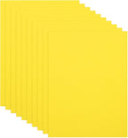 PATIKIL 10 Pcs Yellow EVA Foam Sheets, 12 x 8 Inches Foam Sheets by PATIKIL