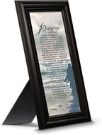 Footprints in the Sand Inspirational Wall Art, Beach Decor, Christian Gifts by CROSSROADSHOMEDECOR