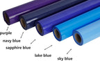 FUNKAKA Sky Blue HTV Heat Transfer Vinyl Sheets, 10 Sheets Sticky HTV Vinyl - Image 2