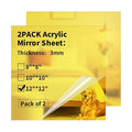 Mirror Acrylic Sheets 1/8 ” Thick by gdhwcxl