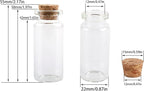 MaxMau 25pcs Small Glass Bottles - Image 5