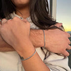 Permanent Couples Bracelet Kit – Locking Heart Clasp DIY Bracelet Set - Image 2