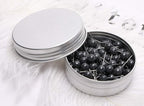 Tupalizy 100PCS 1/4 Inch Small Round Head Map Tacks Pins - Image 6