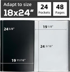JJRING 18x24 Art Portfolio Folder - Image 2