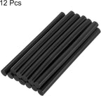 uxcell Mini Hot Glue Sticks for Glue Gun 7mm x 200mm Black 12pcs - Image 3