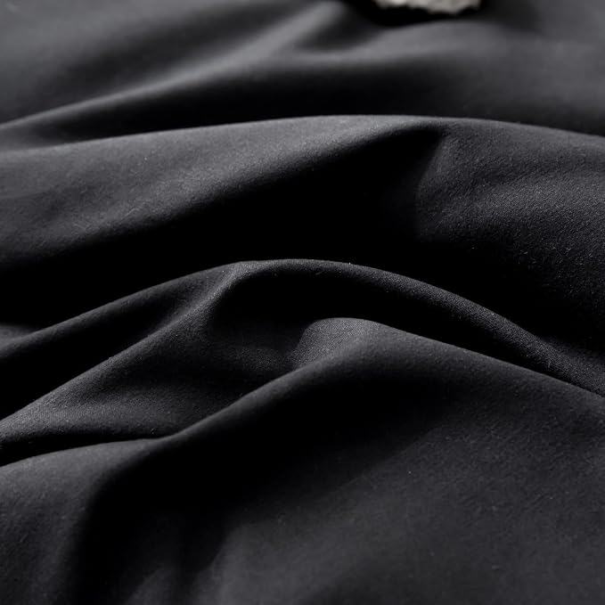 ROSGONIA Comforter Full Size Black - Image 8