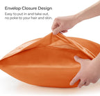 BEDELITE Satin Body Pillow Cover 2 Pack, Super Soft and Cooling Body Pillow - Image 5