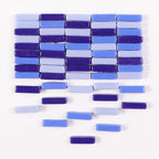 1 LB 5x20mm Glass Strips Mosaic Tiles - Image 5
