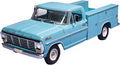 1967 Ford F-100 Service Bed Pickup Plastic Model Kit 1:25 by Moebius+Models