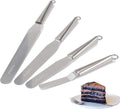 Cake Frosting Spatula Set, 4 6 8 10 Inch Straght Icing Spreader Knife by LEGERM