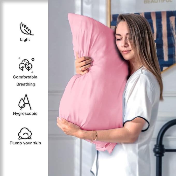 Natural Mulberry Silk Pillowcase - Image 3