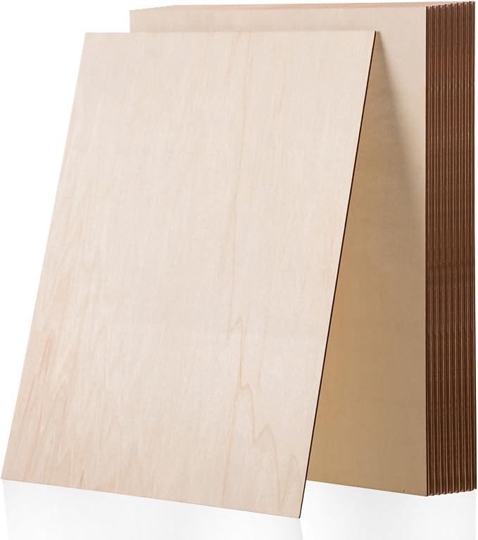 MoDooris 12 Pcs Basswood Sheets by MoDooris