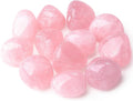 DUQGUHO Rose Quartz Healing Crystals Stones Set Natural Bulk Crystals Tumbled by DUQGUHO