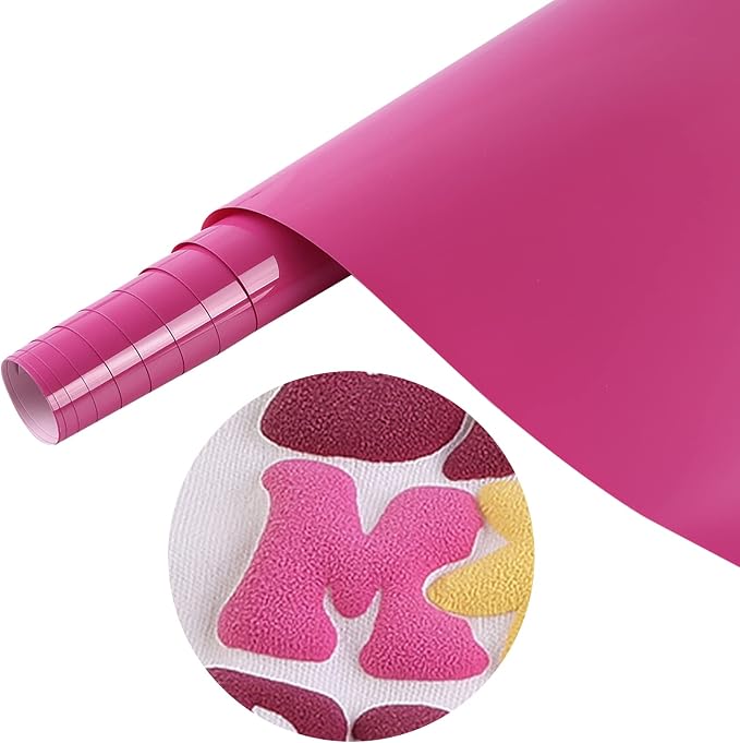 Tintnut Purplish Pink Puff Heat Transfer Vinyl Roll, easy cut & weed, stretch by Tintnut