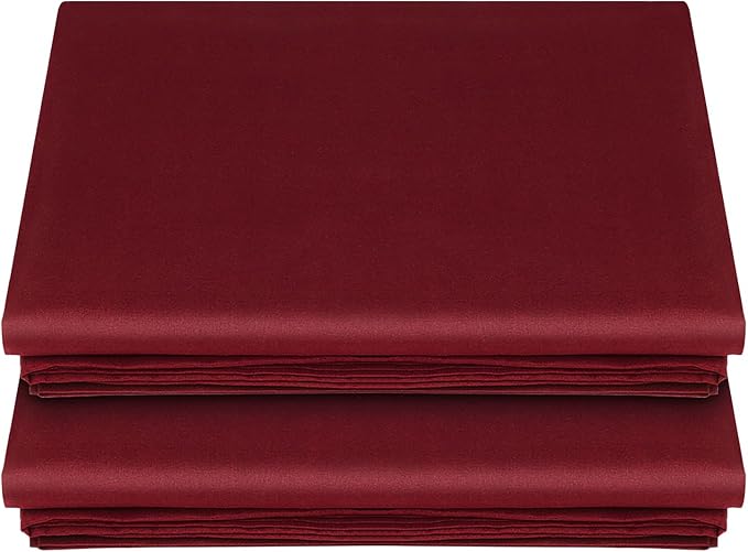 Lirex Flat Sheet, Full Size Extra Soft Brushed Microfiber Flat White Sheets by Lirex
