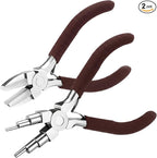 Mudder 2 Pieces Jewelry Making Tool Bail Making Pliers 6 in 1 Jewelry Wire by Mudder