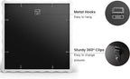 12x12 Picture Frame with Mat for 10x10, Wavy Edge Wooden Real Glass Photo Frame - Image 4