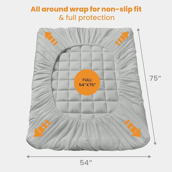 MATBEBY Full Size Mattress Pad - Image 5