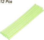 uxcell Mini Hot Glue Sticks for Glue Gun 7mm x 200mm Glitter Transparent Green - Image 3